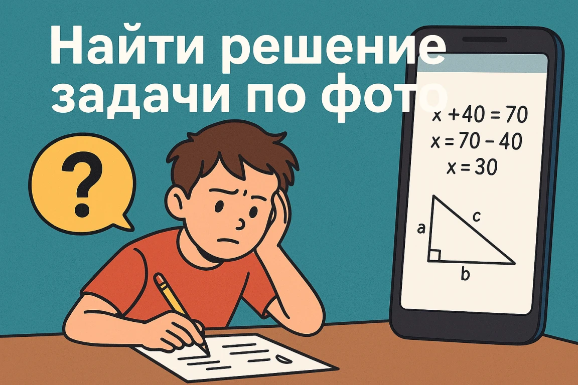 пошаговое решение задач
