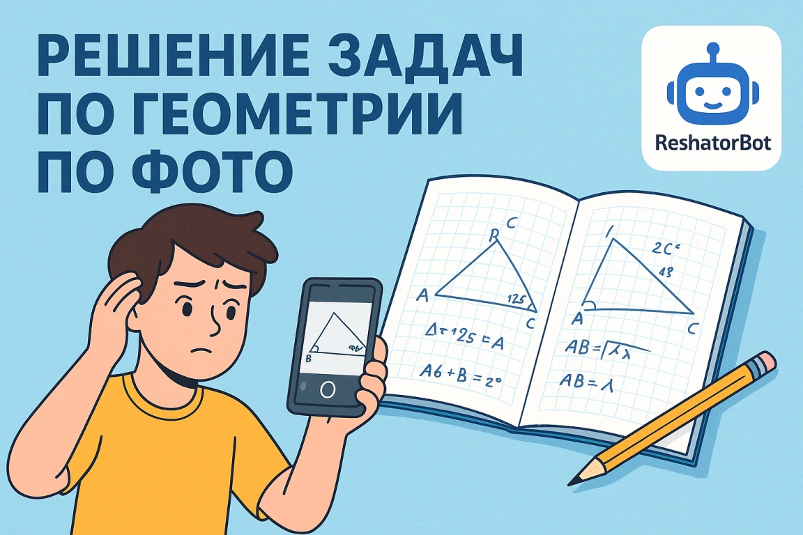 бот для решения задач по геометрии
