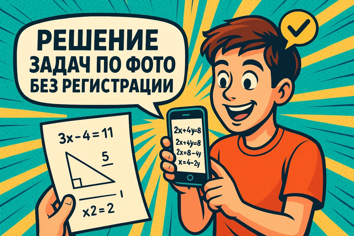 Решение задач по фото без регистрации: быстро и понятно