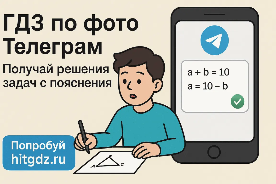 ГДЗ по фото телеграм