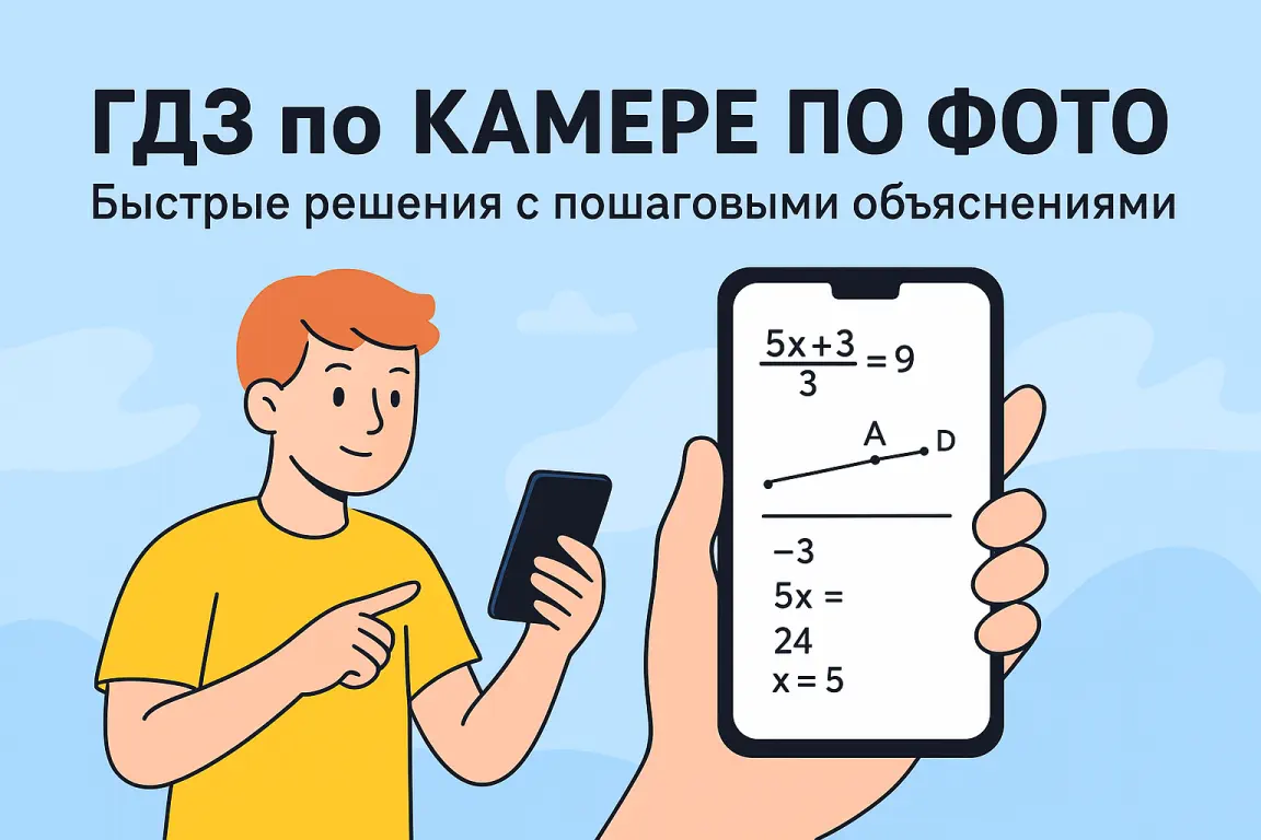 ГДЗ по камере по фото: как это работает