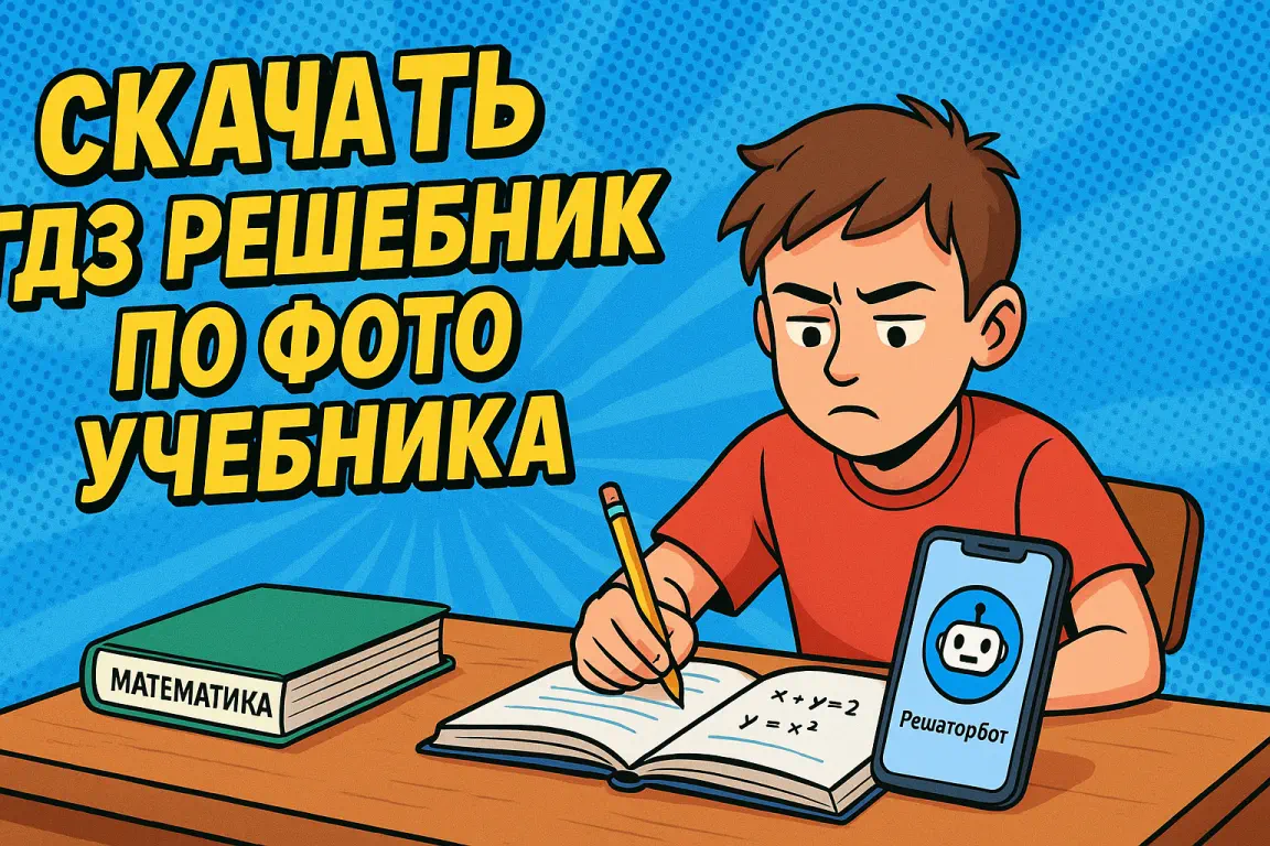 Скачать ГДЗ решебник по фото учебника: как это работает