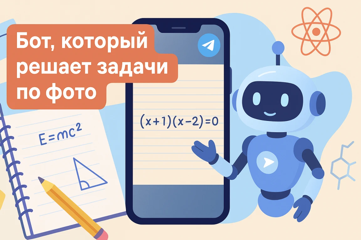 Бот который решает задачи по фото: что это и как работает
