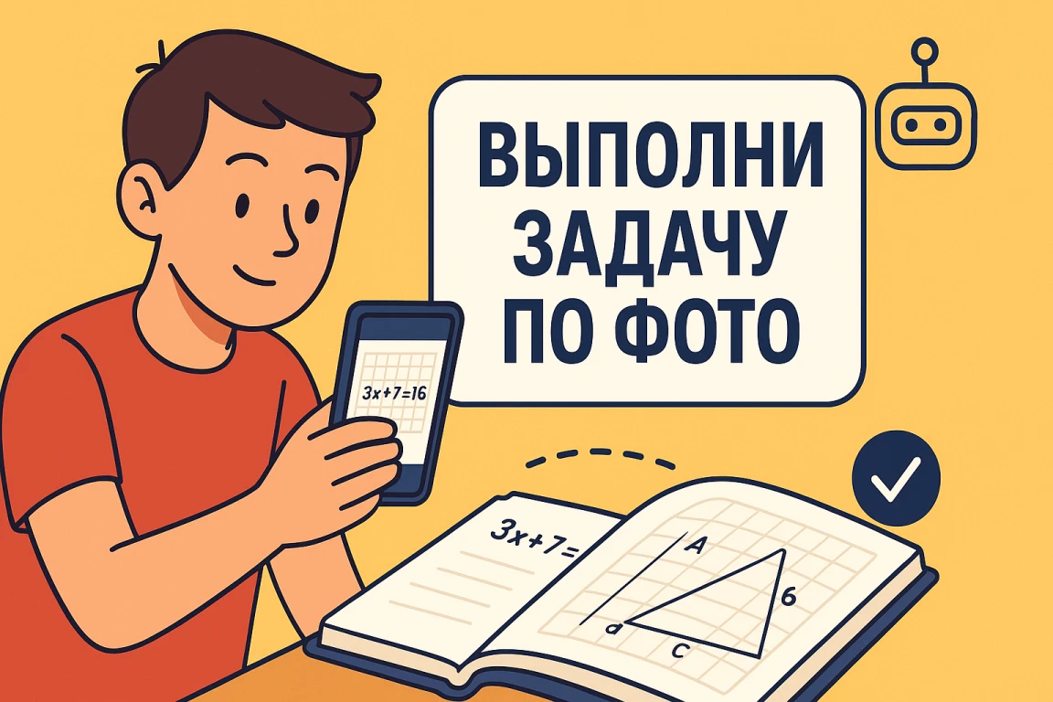 Выполни задачу по фото: быстрый способ разобраться в учебе